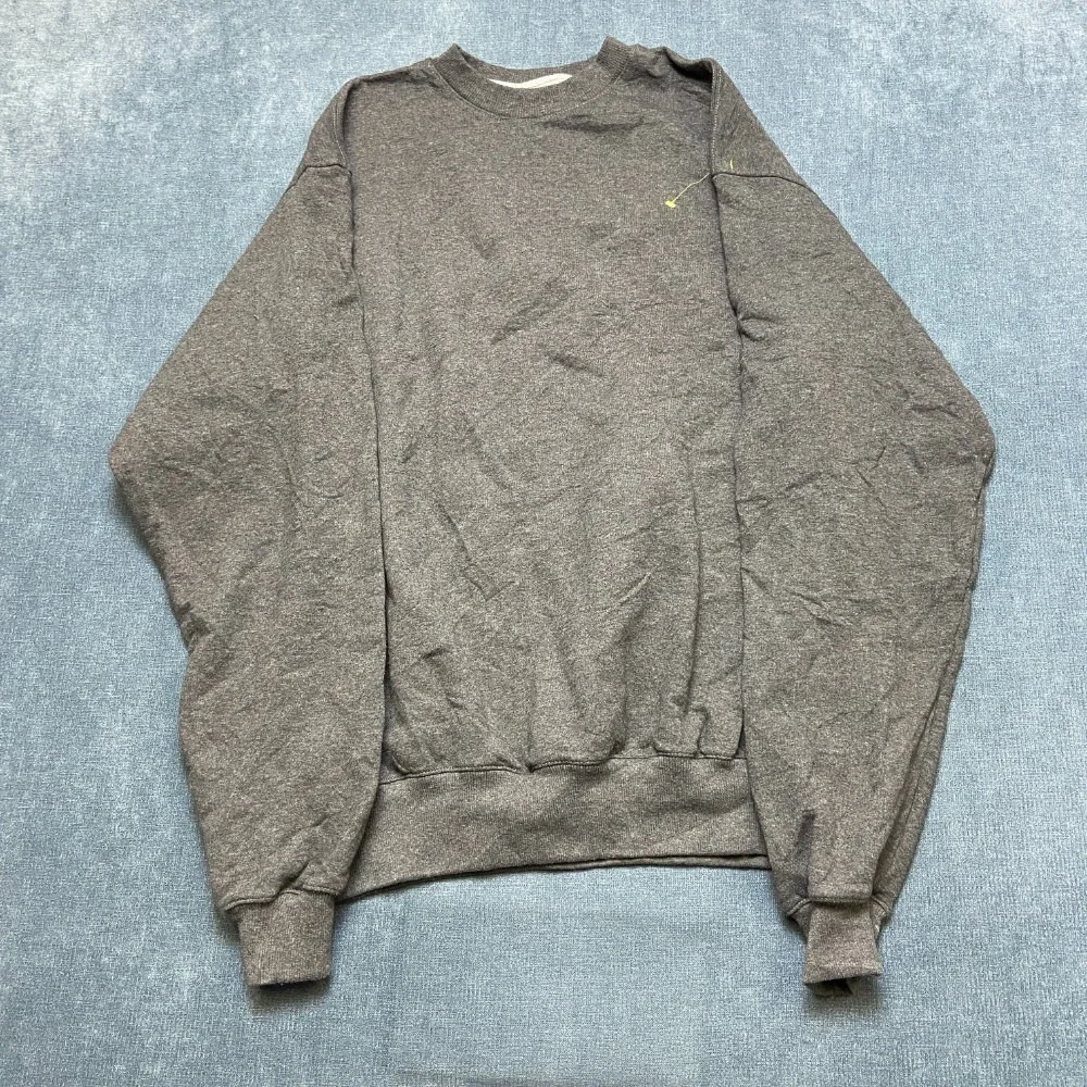 Vintage Champion Eco Authentic Sweatshirt Mens Large Gray Long Sleeve Crew Neck